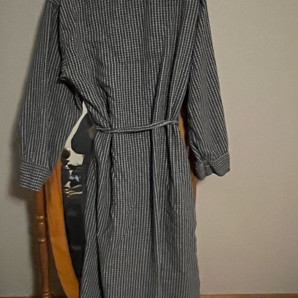 Men’s Nautical charcoal robe S-M size - Picture 2 of 3